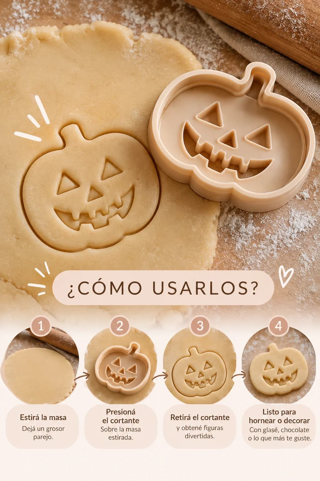CORTANTE HALLOWEEN - Rosé Deco — foto 4