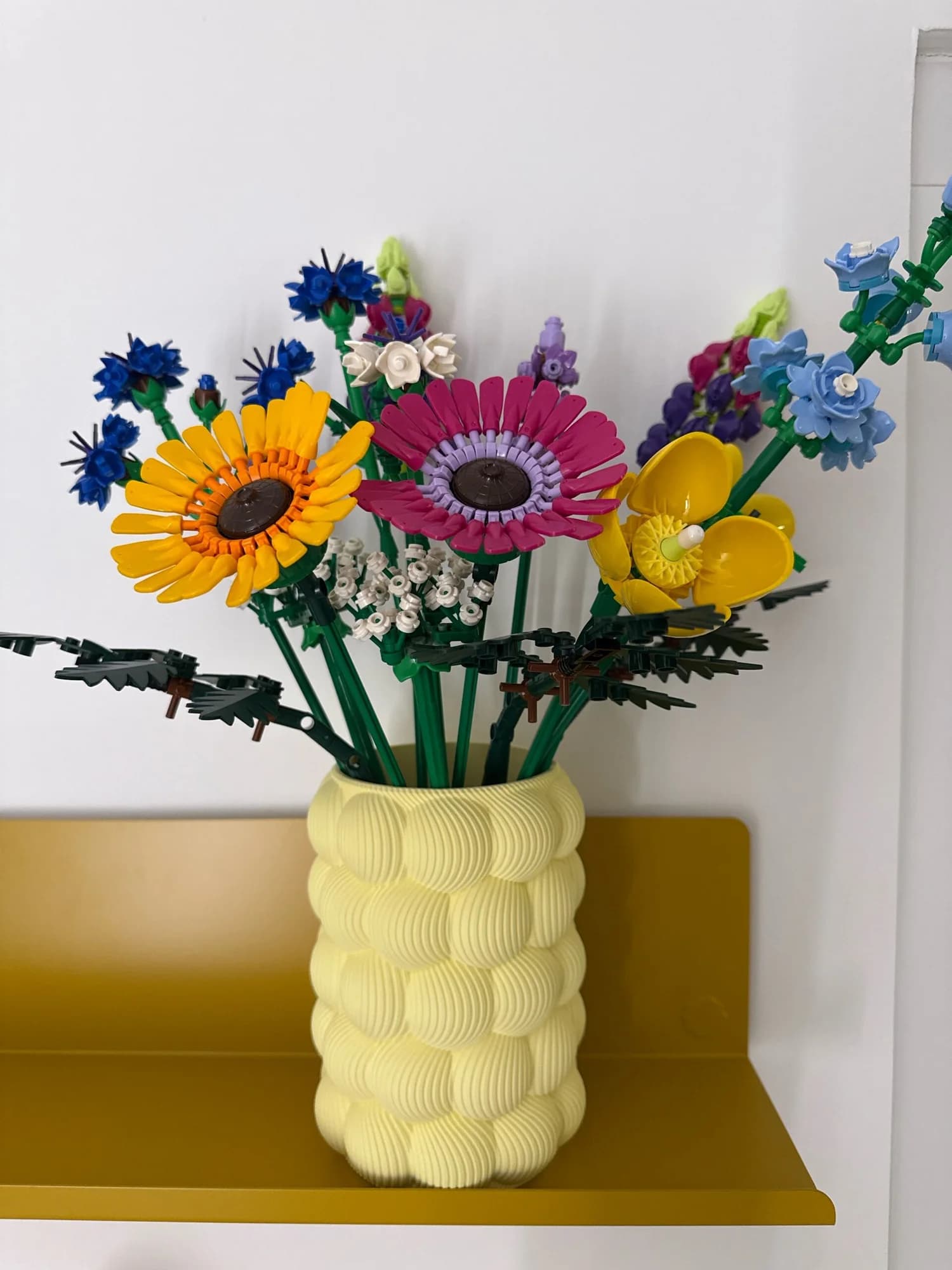 Florero jarrón de Frambuesas