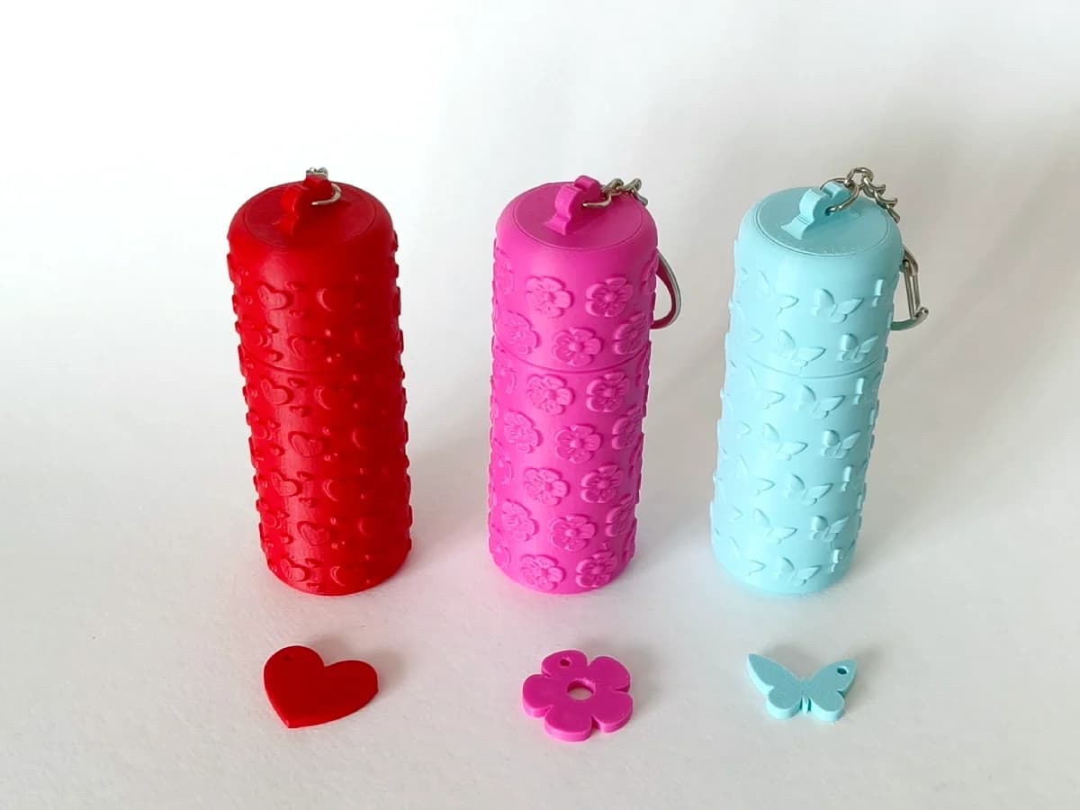 Llavero porta labial x 10 unidades
